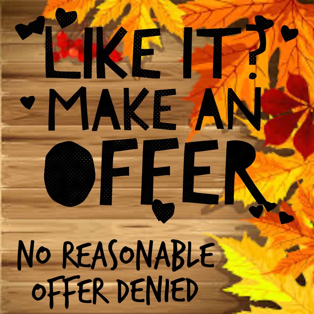 👍🏻 Like it? Make an offer!💰